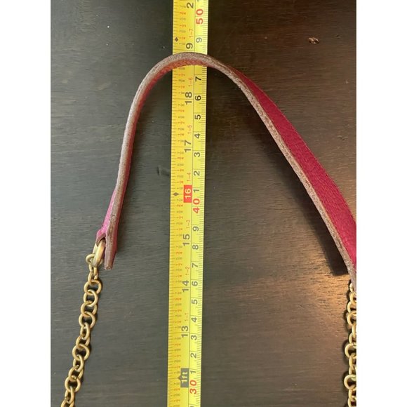 Bush Princess Leather Purse Pink Fuschia Handmade in Kenya Shoulder Bag - Picture 9 of 11